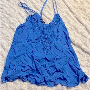 Blue cami
